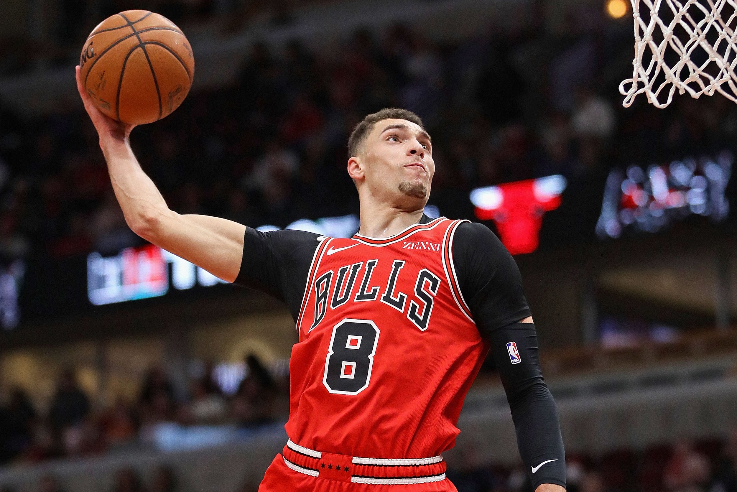 Lavine bulls jersey sales